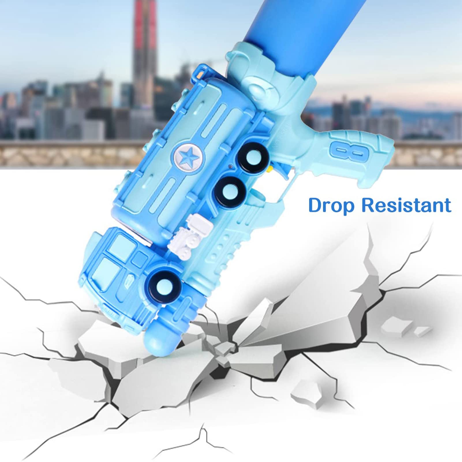 Amazon | 【2022新】水鉄砲 超強力飛距離 ウォーターガン 1400cc